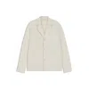 Hugo Boss Packable Relaxed-fit Overshirt In Performance-stretch Fabric In Neutral