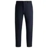 Hugo Boss Boss X Shohei Ohtani Stretch Trousers With Special Branding In Blue