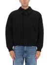 Hugo Boss Boxy Oversized Black Sports Jacket In Black