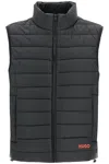 Hugo Boss Padded Brentino Vest In Black