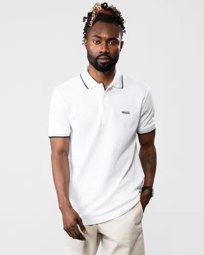 HUGO BOSS PADDY CONTRAST MENS POLO NOS