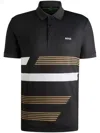 Hugo Boss Boss T-shirts And Polos In 黑色