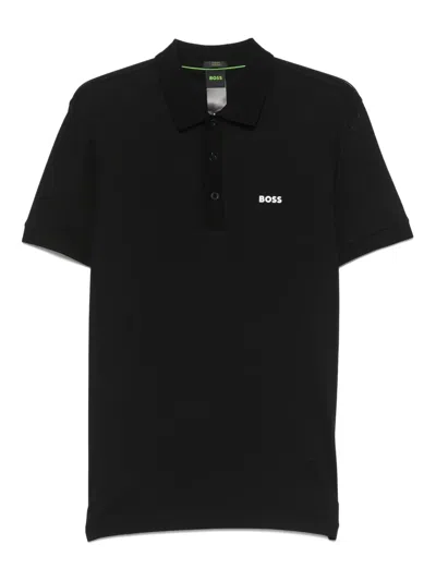 Hugo Boss Paddy Polo Shirt In Black