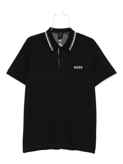 Hugo Boss Paddy Polo Shirt In Black