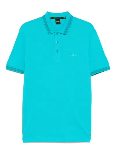 Hugo Boss Paddy Polo Shirt In Blue