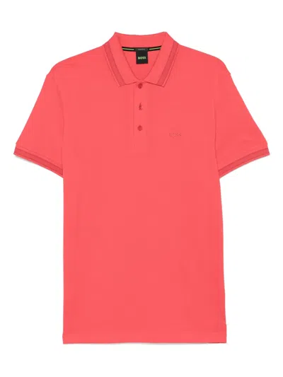 Hugo Boss Paddy Polo Shirt In Red