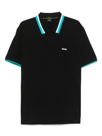 Hugo Boss Paddy Poloshirt In Black
