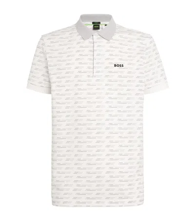 Hugo Boss Paddy Polo Shirt In White