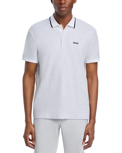 Hugo Boss Paddy Polo Shirt In White