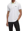 Hugo Boss Paddy Pro Regular Fit Polo Shirt In White
