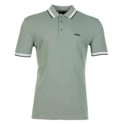 Hugo Boss Paddy Short Sleeve Polo Shirt 359 Open Green