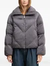 Hugo Boss Jacket Boss Woman Color Plum In Gray