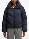 Hugo Boss Padilena Quilted Jacket In Multi
