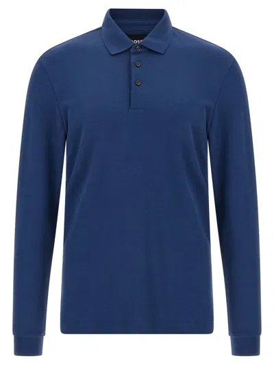 Hugo Boss Pado 30 Polo Shirt In Blue