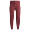Hugo Boss Pajama Bottoms With Embroidered Logo In Red