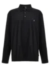 Hugo Boss Boss C Paley 01 Mercerised Polo T Shirt Navy In Black