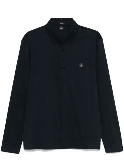 Hugo Boss Paley Polo Shirt In Black