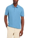 Hugo Boss Paddy Mens Organic Cotton Polo With Contrast Logo Details In Light Pastel Blue