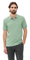 Hugo Boss Pallas Polo Open Green In Green
