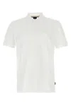 Hugo Boss Boss Phillipson Slim Fit Polo Shirt In White