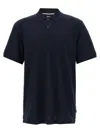 Hugo Boss Boss Organic Cotton Pallas Polo Shirt Men In Blue