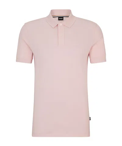 Hugo Boss Pallas Polo Shirt In Pink