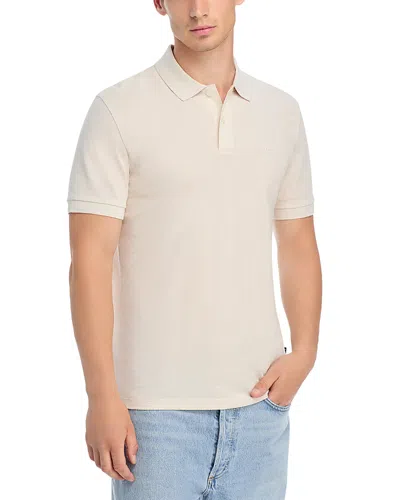 Hugo Boss Pallas Regular Fit Polo Shirt In Neutral