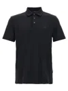 Hugo Boss Blue Palosh 30 Polo Shirt In Black