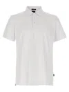 Hugo Boss 'palosh 30' Polo Shirt In White