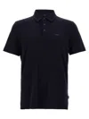 Hugo Boss Blue Palosh 30 Polo Shirt In Black