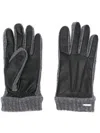 Hugo Boss Panelled Gloves