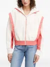 Hugo Boss Panelled Hooded Jacket In Multi