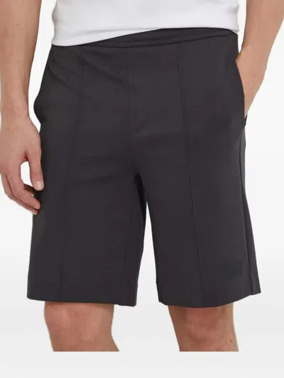 Hugo Boss Panelled Logo Shorts In Blue