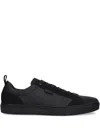 Hugo Boss Panelled Sneakers In Black