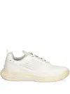 Hugo Boss Panelled Sneakers In 白色