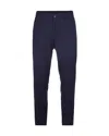 Hugo Boss Pantalone Con Microfantasia Blu Scuro In Blue