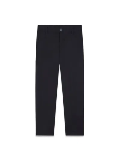 Hugo Boss Kids Navy Blue Suit Trousers For Boys In Electric Blue