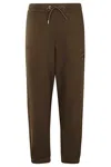 Hugo Boss Drawstring Sweatpants In Open Green