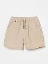Hugo Boss Shorts Boss Kids Color Beige In Beige