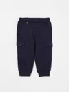 Hugo Boss Pants Boss Kids Color Blue In Blau