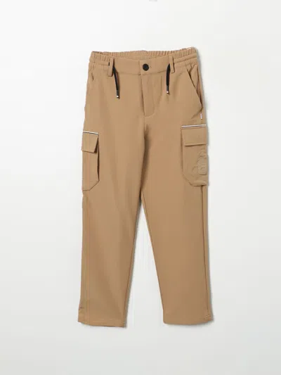 Hugo Boss Pants Boss Kids Color Brown In Braun