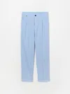 Hugo Boss Pants Boss Kids Color Gnawed Blue In Gnawed Blue