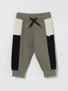 Hugo Boss Pants Boss Kids Color Green In Green