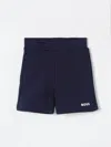 Hugo Boss Pants Boss Kids Color Marine In Marine