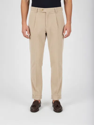 Hugo Boss Pants Boss Men Color Beige In Brown
