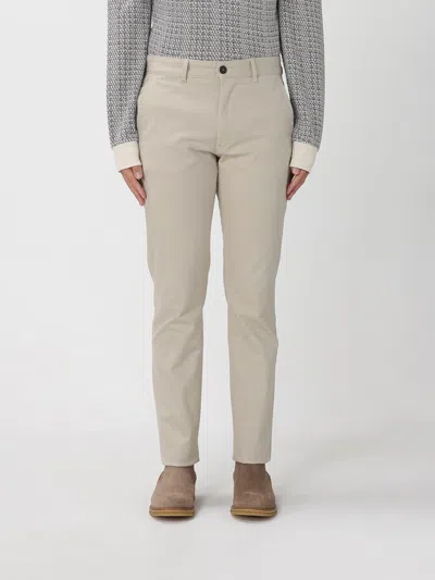 Hugo Boss Pants Boss Men Color Beige In Multi