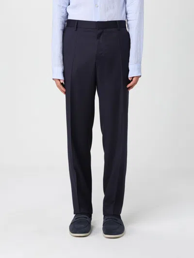 Hugo Boss Pants Boss Men Color Blue