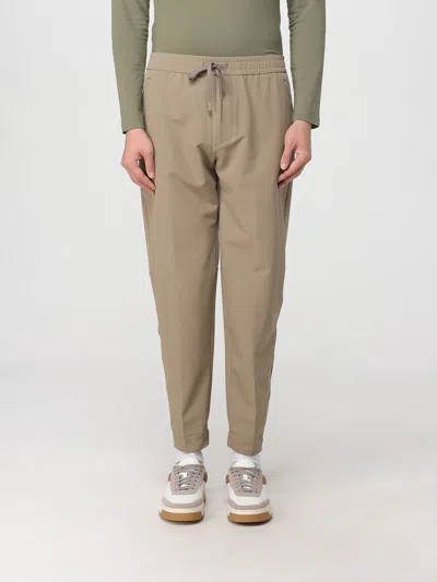 Hugo Boss Pants Boss Men Color Green In Brown