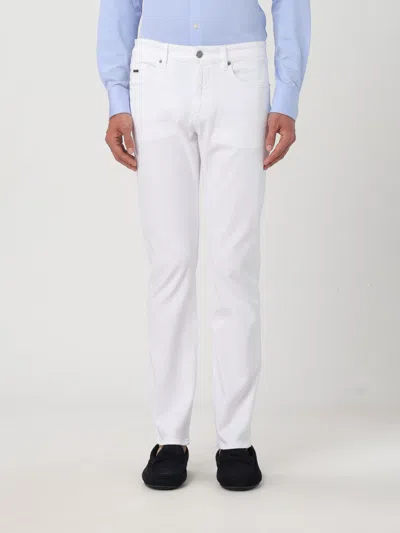 Hugo Boss Pants Boss Men Color White