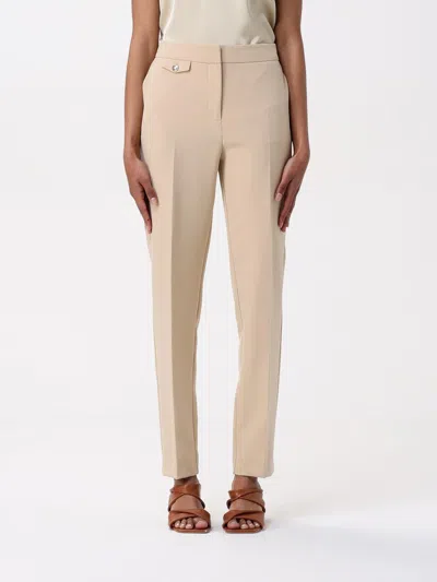 Hugo Boss Pants Boss Woman Color Beige